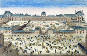 Siège du Château des Tuileries, 10 août 1792 - French School